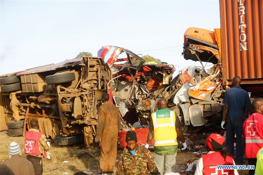 KENYA-NAKURU-ELDORET HIGHWAY-ROAD ACCIDENT