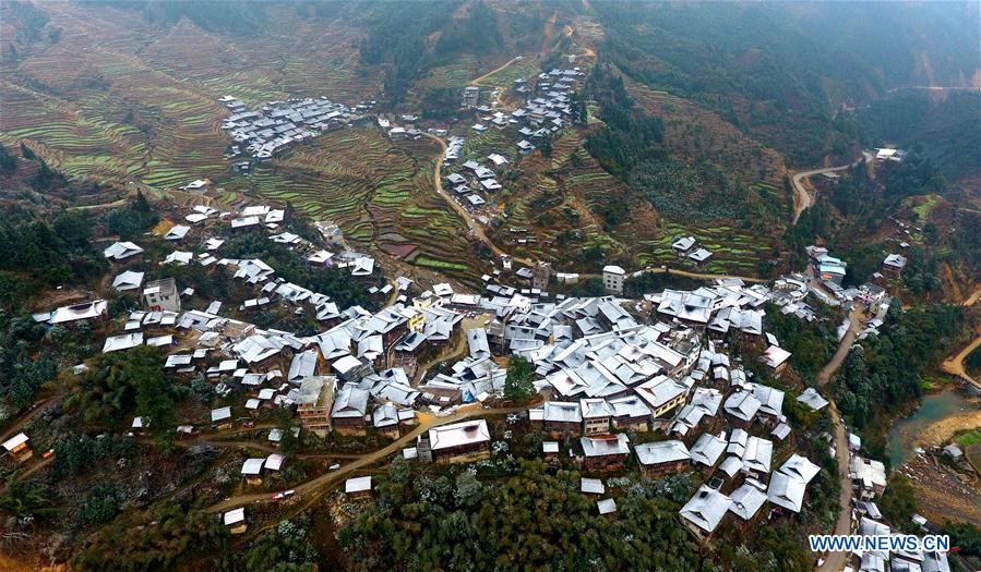 CHINA-GUANGXI-RONGSHUI-SNOWFALL (CN)