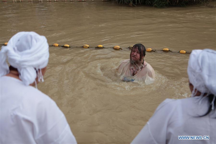 MIDEAST-JERICHO-CHRISTIAN-EPIPHANY  