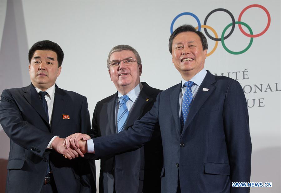 (SP)SWITZERLAND-LAUSANNE-IOC-PYEONGCHANG WINTER OLYMPICS-MEETING