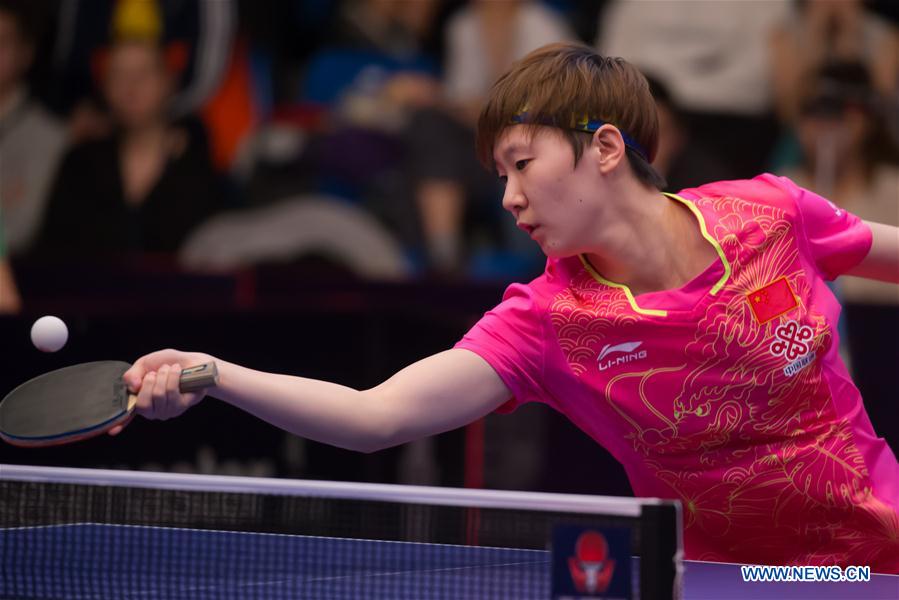 (SP)HUNGARY-BUDAPEST-ITTF WORLD TOUR-HUNGARIAN OPEN-WOMEN'S SINGLES 