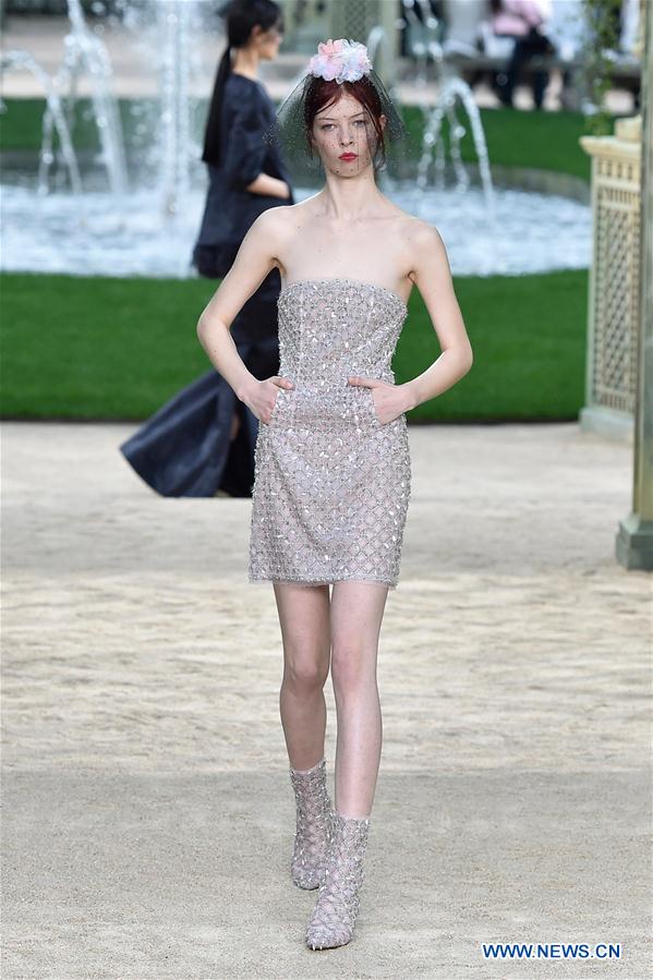 FRANCE-PARIS-FASHION WEEK-HAUTE COUTURE-CHANEL