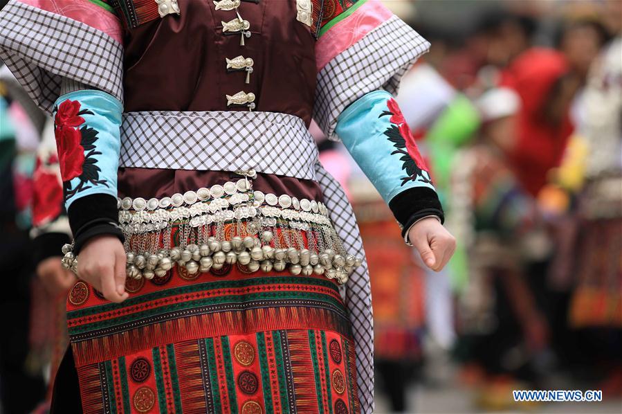 # CHINA-GUIZHOU-MIAO ETHNIC GROUP-CELEBRATION-SPRING(CN)