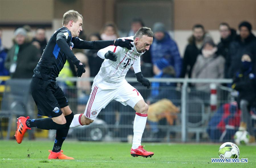 (SP)GERMANY-PADERBORN-SOCCER-GERMAN CUP-BAYERN MUNICH VS SC PADERBORN