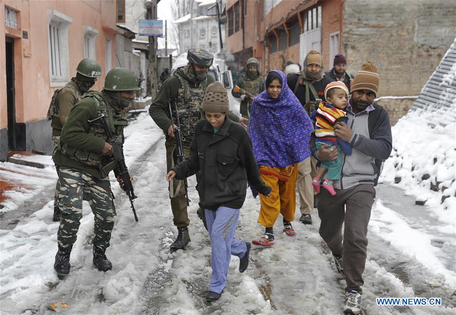 KASHMIR-SRINAGAR-GUNFIGHT