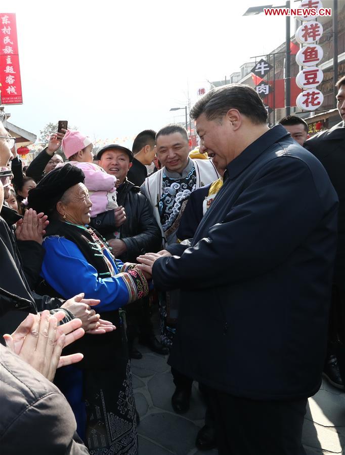 CHINA-SICHUAN-XI JINPING-INSPECTION(CN)