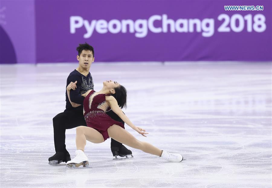 (SP)OLY-SOUTH KOREA-PYEONGCHANG-FIGURE SKATING-PAIR SKATING SHORT PROGRAM