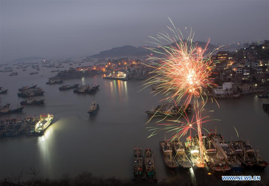 #CHINA-ZHEJIANG-WENLING-FIREWORK (CN)