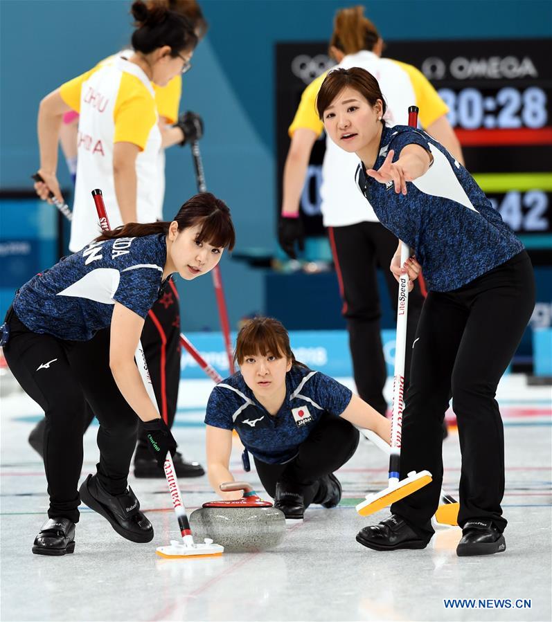 (SP)OLY-SOUTH KOREA-PYEONGCHANG-CURLING-WOMEN-ROUND ROBIN-CHN VS JPN