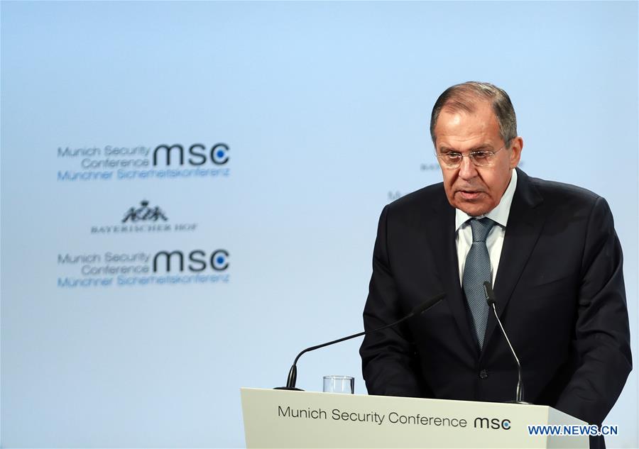 GERMANY-MUNICH-MSC-SERGEY LAVROV