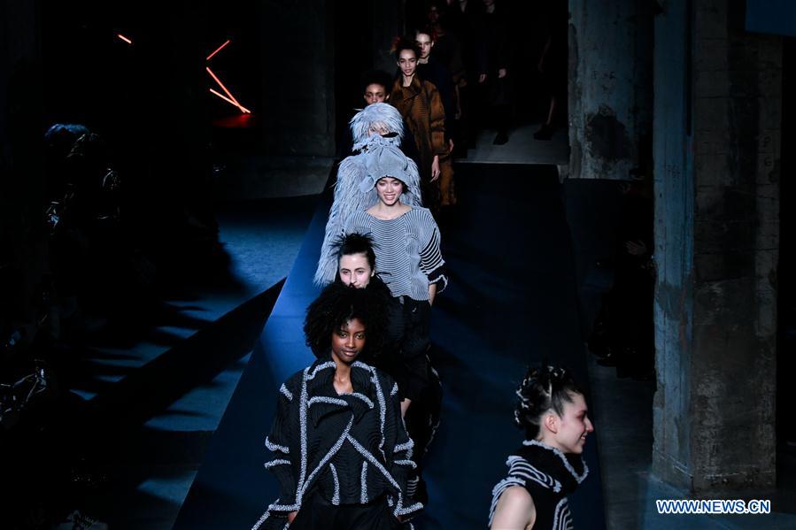 FRANCE-PARIS-FASHION WEEK-ISSEY MIYAKE