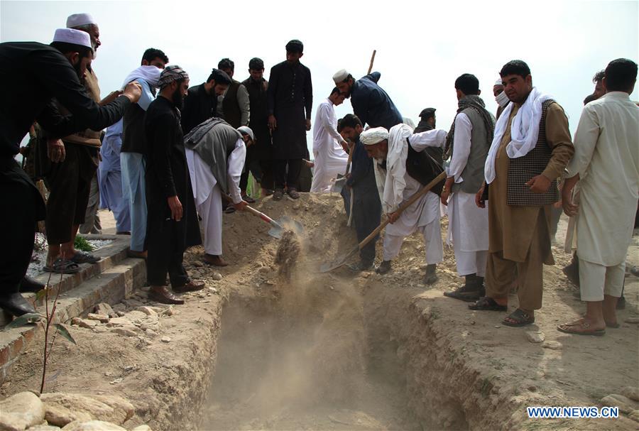 AFGHANISTAN-NANGARHAR-BLAST-FUNERAL 