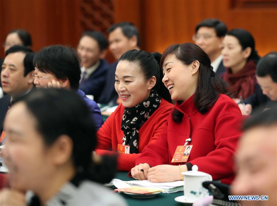 (TWO SESSIONS)CHINA-BEIJING-NPC-CPPCC-INTERNATIONAL WOMEN'S DAY(CN)