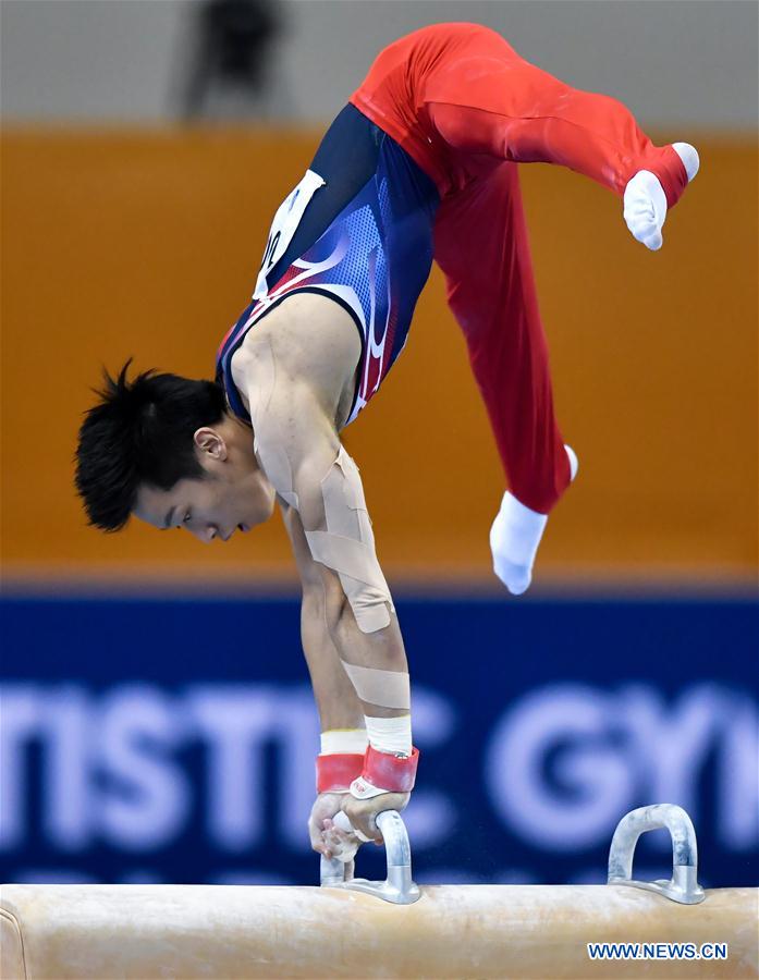 (SP)QATAR-DOHA-GYMNASTICS-WORLD CUP