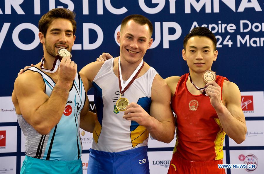 (SP)QATAR-DOHA-GYMNASTICS-WORLD CUP