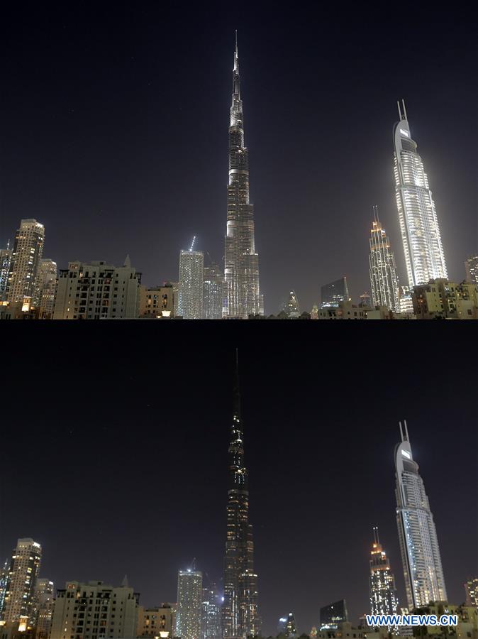 UAE-DUBAI-EARTH HOUR 