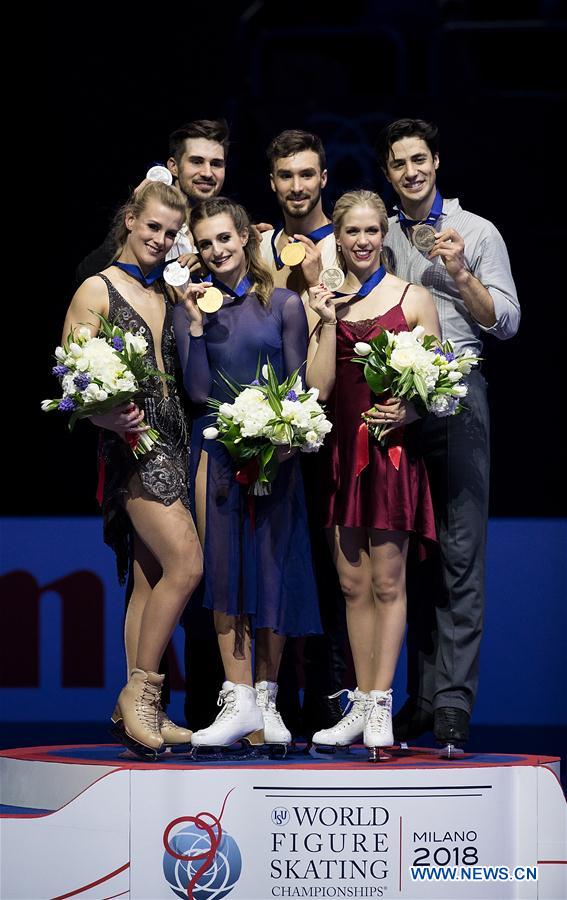 (SP)ITALY-MILAN-FIGURE SKATING-ISU WORLD CHAMPIONSHIPS