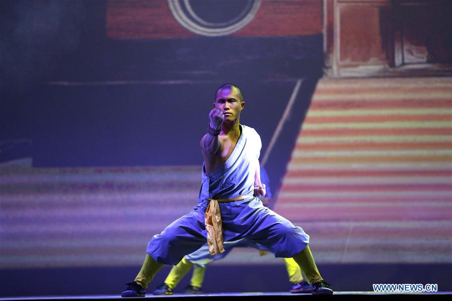 GREECE-ATHENS-CHINESE SHAOLIN MONKS