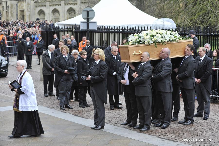 BRITAIN-CAMBRIDGE-STEPHEN HAWKING-FUNERAL