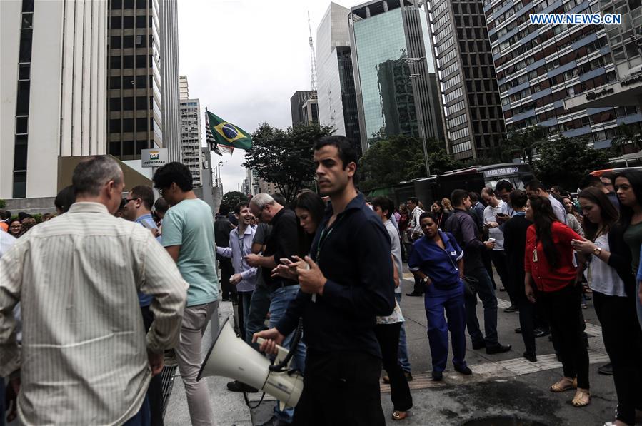 BRAZIL-SAO PAULO-BOLIVIA-EARTHQUAKE