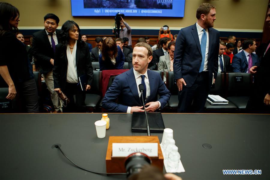 U.S.-WASHINGTON D.C.-FACEBOOK-ZUCKERBERG-HEARING