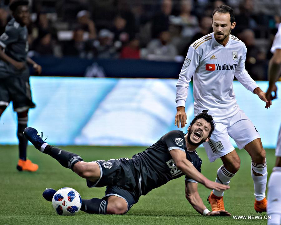 (SP)CANADA-VANCOUVER-SOCCER-MLS-VANCOUVER WHITECAPS-LOS ANGELES FC