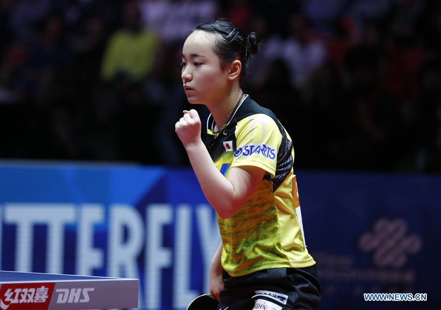 (SP)SWEDEN-HALMSTAD-ITTF WORLD TEAM CHAMPIONSHIPS 2018-WOMEN'S FINAL-CHN VS JPN