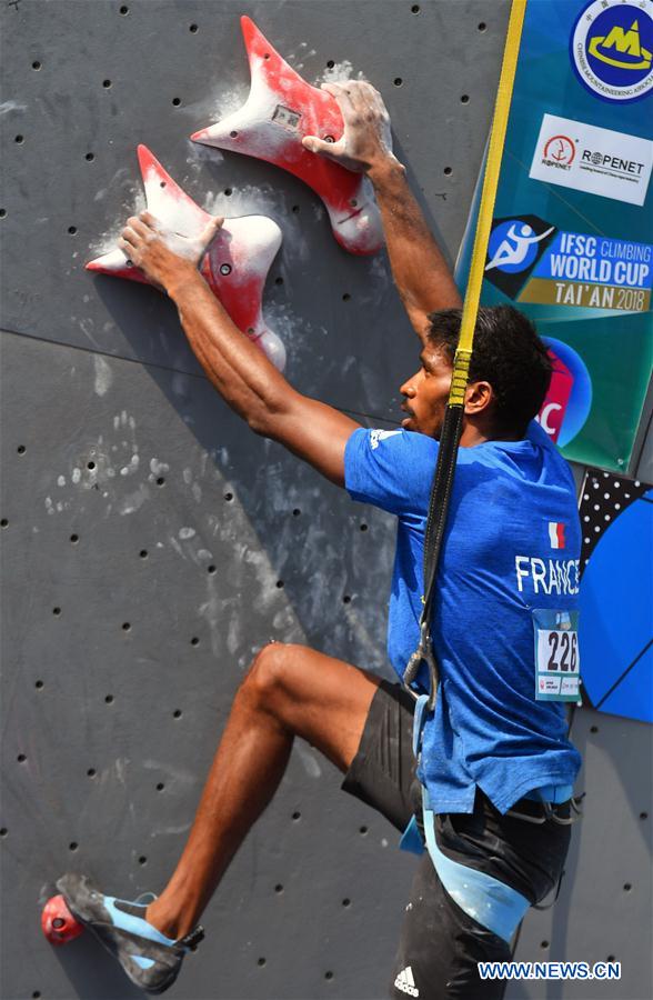 (SP)CHINA-SHANDONG-TAIAN-IFSC-CLIMBING WORLD CUP (CN)