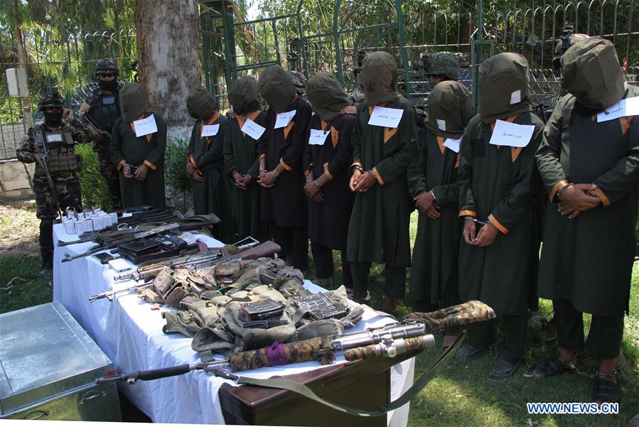 AFGHANISTAN-NANGARHAR-SUSPECTED MILITANTS-ARREST