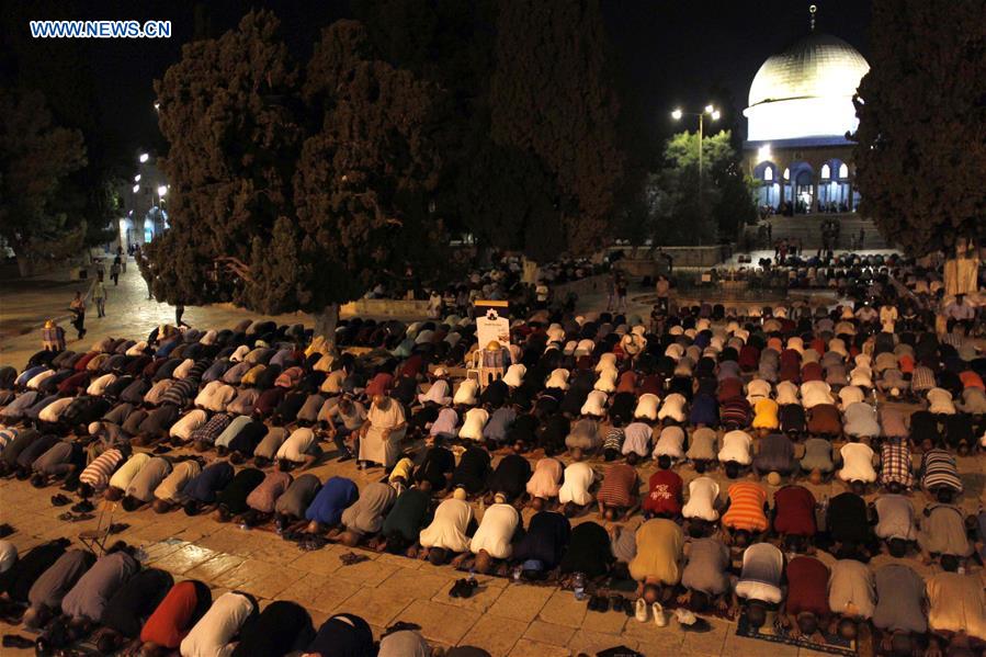 MIDEAST-JERUSALEM-RAMADAN