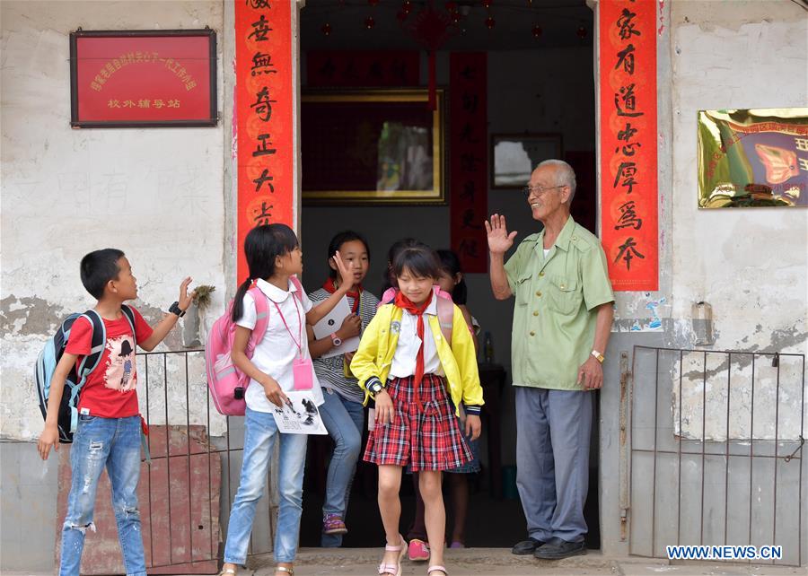 CHINA-JIANGXI-LEFT-BEHIND CHILDREN-ELDER CARE(CN)