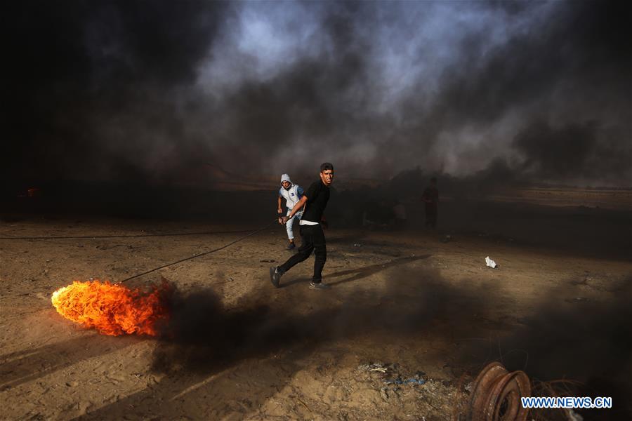 MIDEAST-GAZA-KHAN YOUNIS-CLASHES