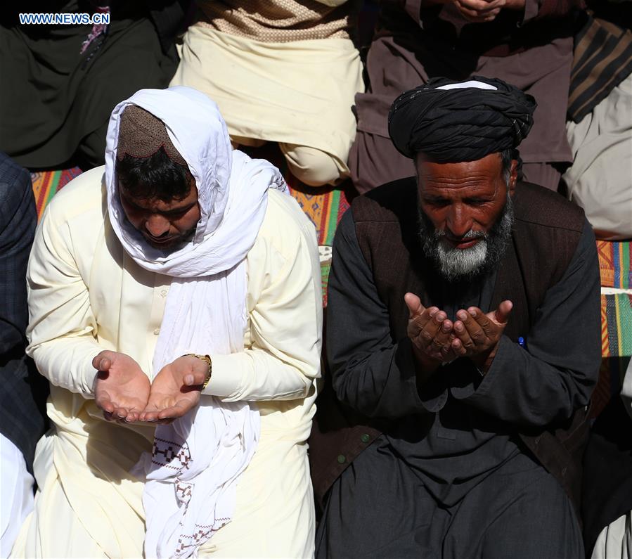 AFGHANISTAN-GHAZNI-PRAYING-RAMADAN