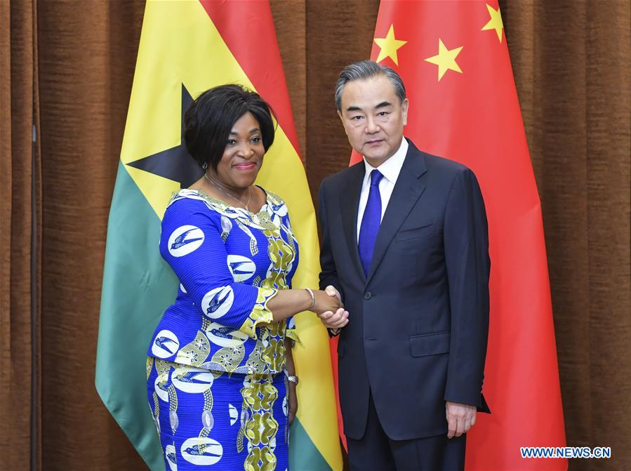 CHINA-BEIJING-WANG YI-GHANAIAN FM-TALKS (CN)