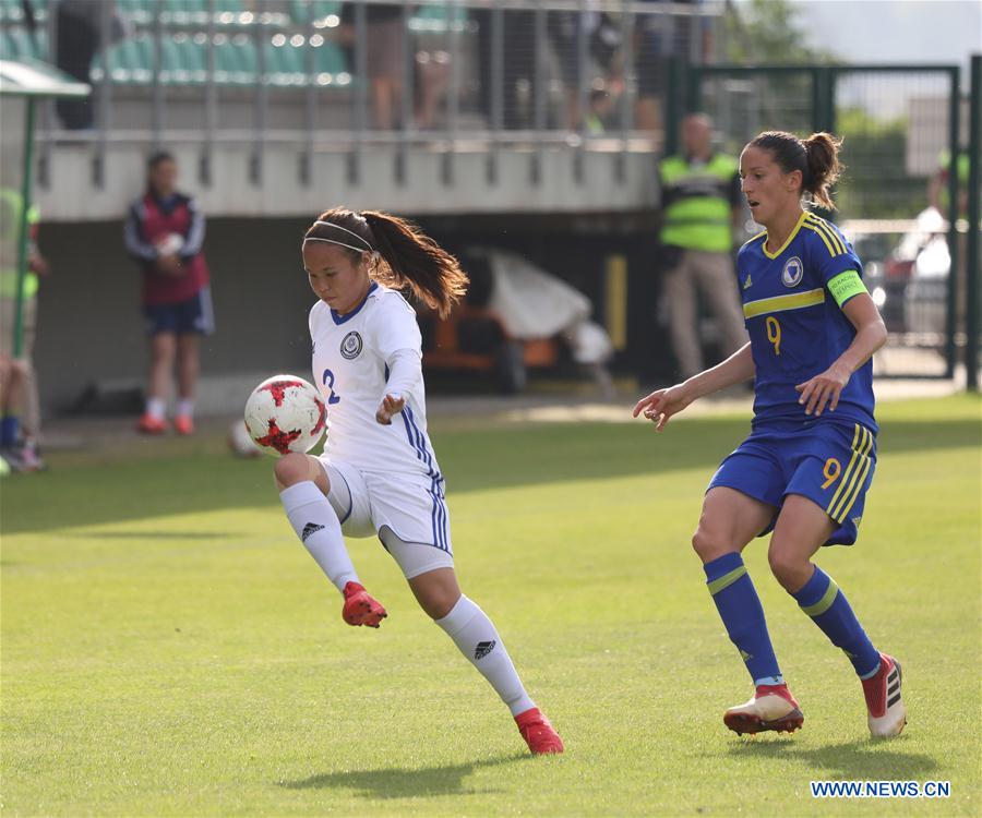 (SP)BOSNIA AND HERZEGOVINA-ZENICA-SOCCER-FIFA WOMEN'S WORLD CUP-QUALIFIER