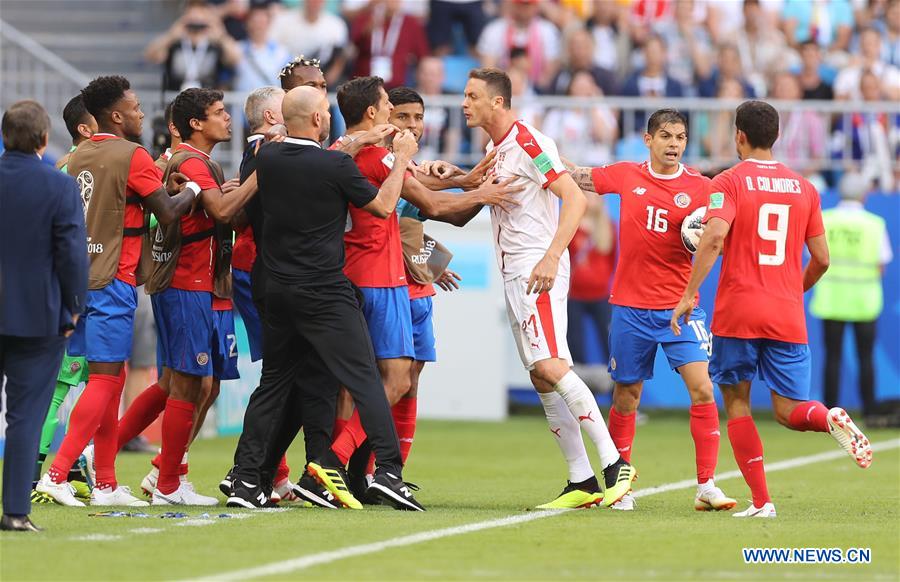 (SP)RUSSIA-SAMARA-2018 WORLD CUP-GROUP E-COSTA RICA VS SERBIA