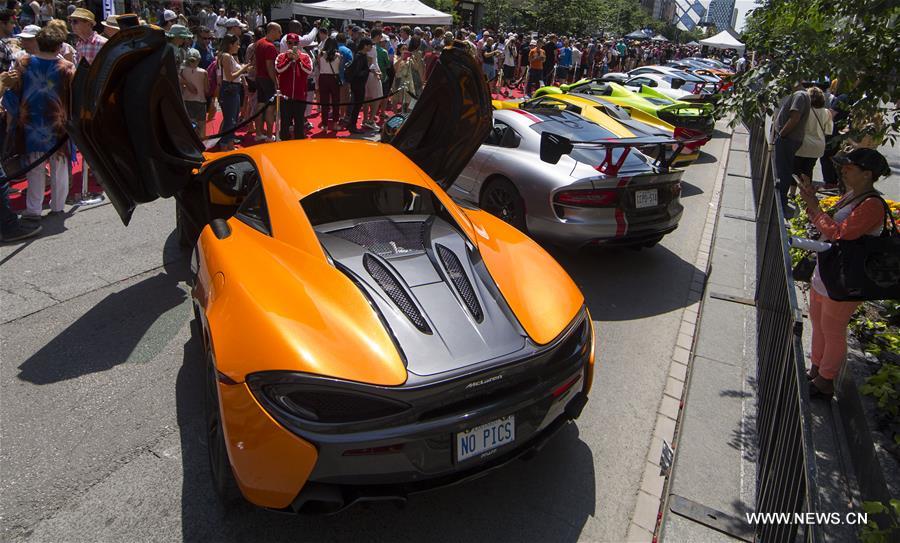 CANADA-TORONTO-EXOTIC CAR SHOW