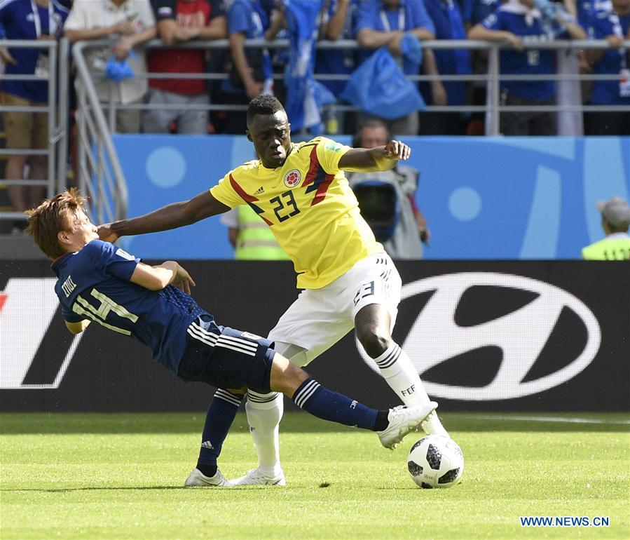 (SP)RUSSIA-SARANSK-2018 WORLD CUP-GROUP H-COLOMBIA VS JAPAN