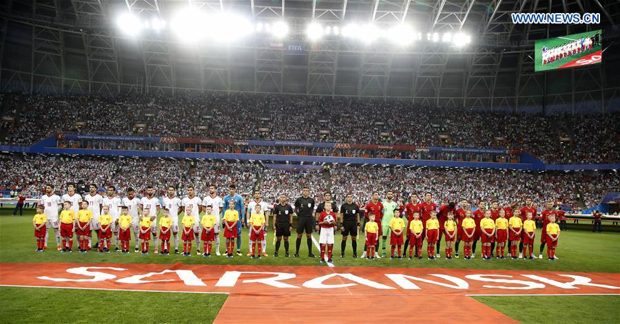 (SP)RUSSIA-SARANSK-2018 WORLD CUP-GROUP B-IRAN VS PORTUGAL