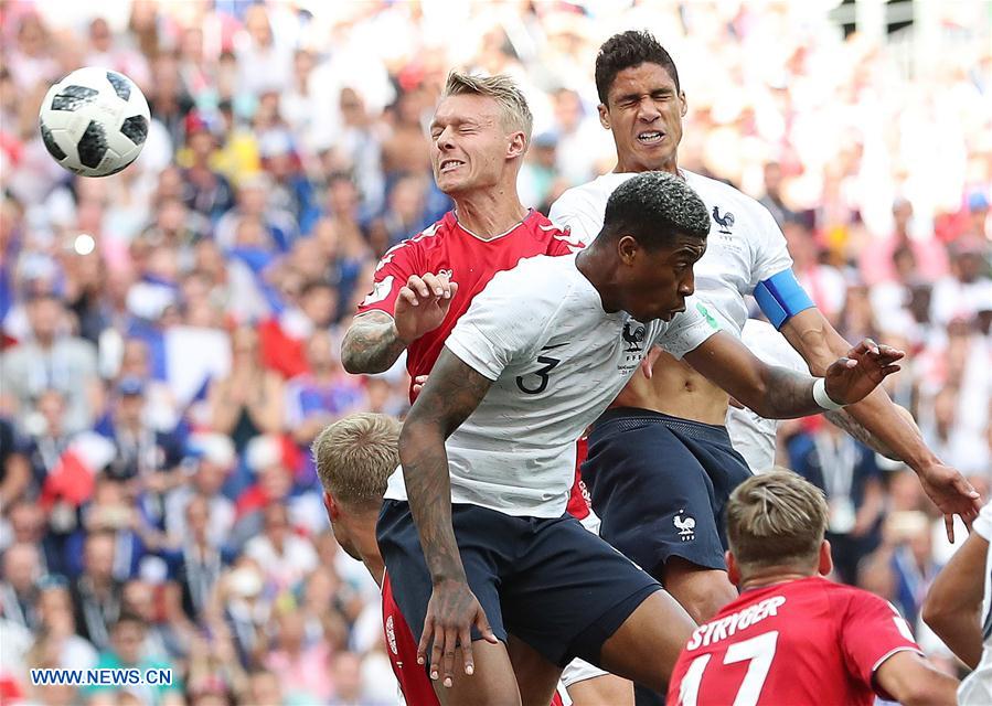 (SP)RUSSIA-MOSCOW-2018 WORLD CUP-GROUP C-DENMARK VS FRANCE