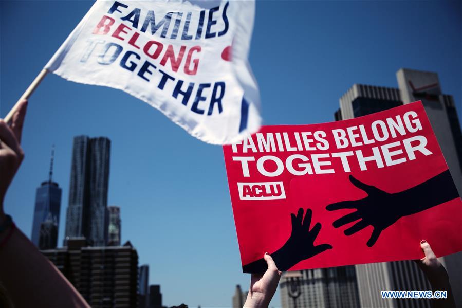 U.S.-NEW YORK-IMMIGRATION POLICY-PROTEST