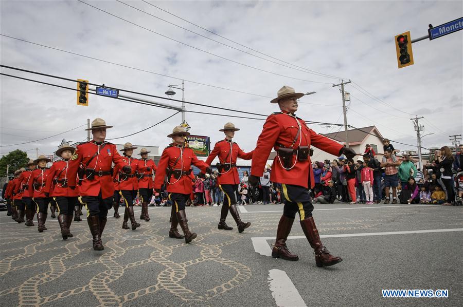 CANADA-RICHMOND-SALMON FESTIVAL PARADE-CANADA DAY