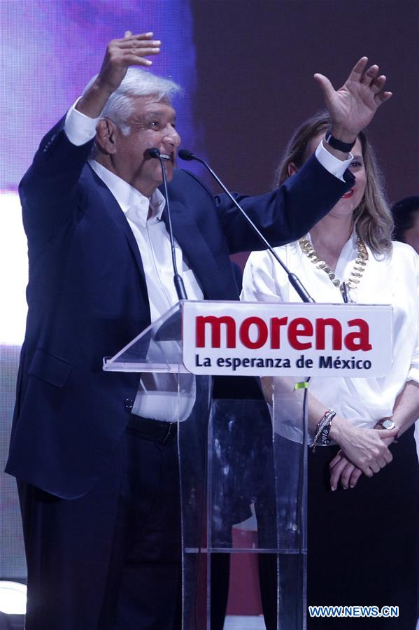 MEXICO-MEXICO CITY-PRESIDENTIAL ELECTION-LOPEZ OBRADOR