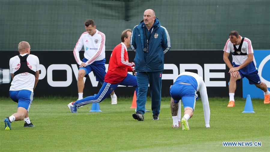 (SP)RUSSIA-MOSCOW-2018 WORLD CUP-RUSSIA-TRAINING