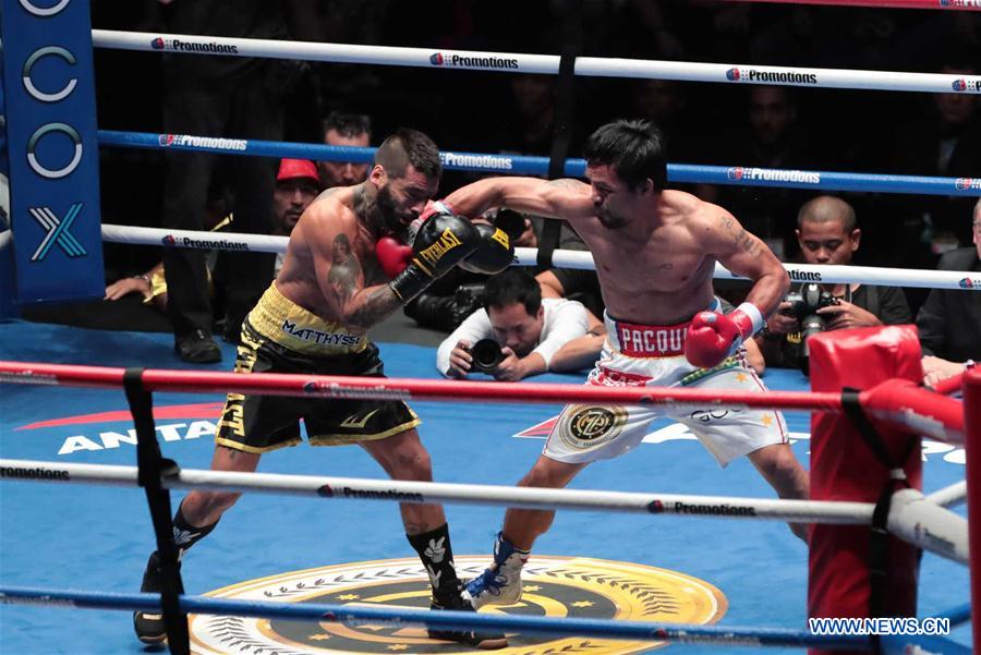 (SP)MALAYSIA-KUALA LUMPUR-BOXING-PACQUIAO VS MATTHYSSE