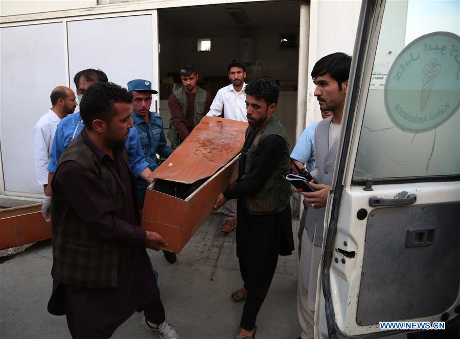 AFGHANISTAN-KABUL-SUICIDE ATTACK