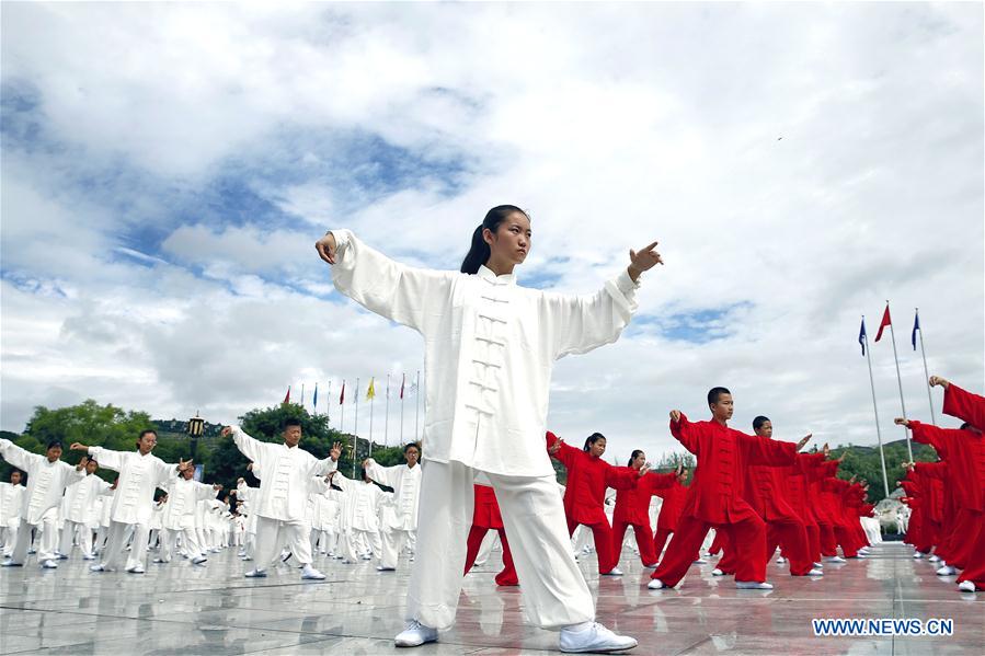 #CHINA-GANSU-TAIJI PERFORMANCE (CN)