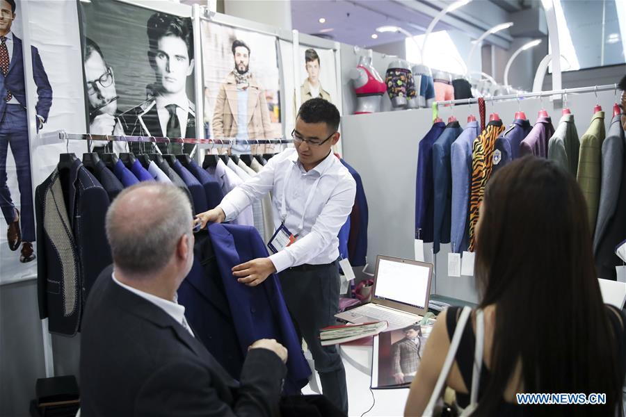 U.S.-NEW YORK-CHINESE TEXTILE AND APPAREL TRADE SHOW