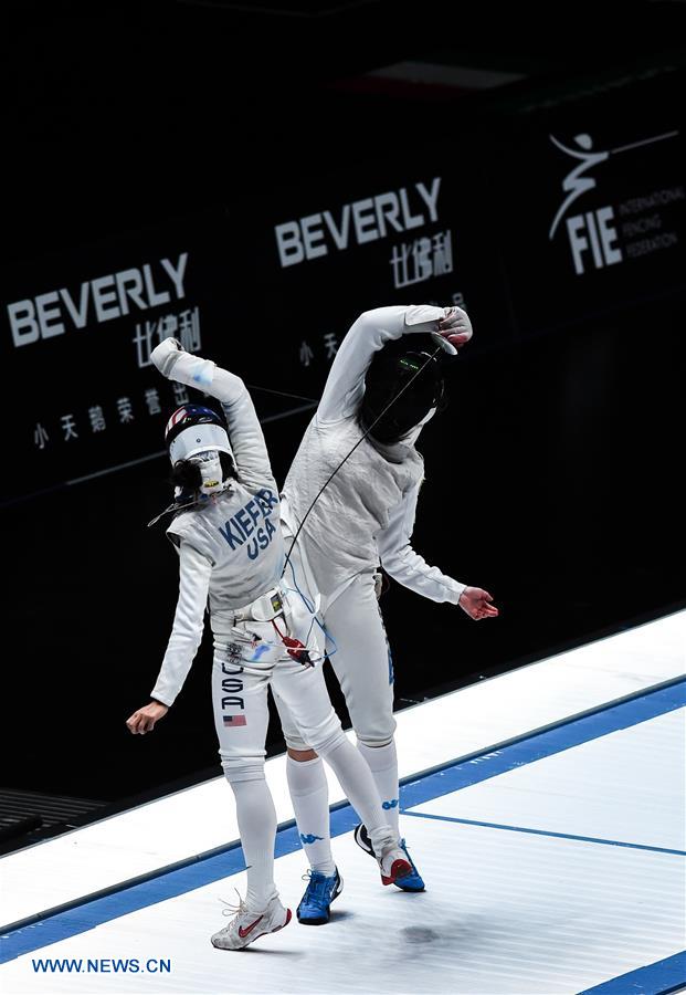 (SP)CHINA-JIANGSU-WUXI-FENCING-WORLD CHAMPIONSHIPS (CN)