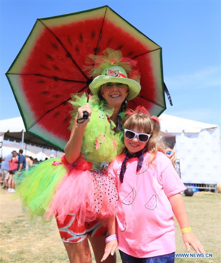 U.S.-LOS ANGELES-CALIFORNIA WATERMELON FESTIVAL